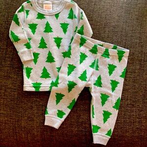 Hanna Anderson, baby pajamas, winter/Christmas